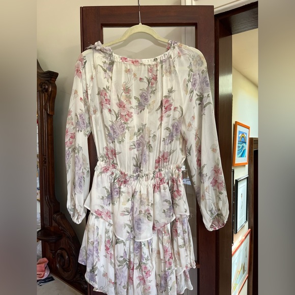 LoveShackFancy Popover Mini Ruffle Dress - Picture 5 of 6